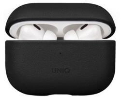 Uniq Terra Apple Airpods Pro 2 bőr tok, fekete - domshop