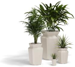 Vondom Ghiveci plante design decorativ modern exterior/interior ORIGAMI Hasu 57x57x80cm (44206R VD)