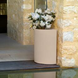 Vondom Set de 2 Ghivece plante design decorativ exterior/interior Half cylinder pot 50x29x55cm (40950 VD)