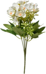 Clayre & Eef Buchet flori artificiale verzi albe 15x15x30 cm (6PL0363W)