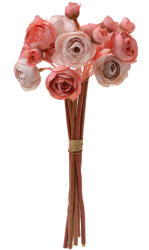 Clayre & Eef Buchet Bujori artificiali rosii 10x27 cm (6PL0327)