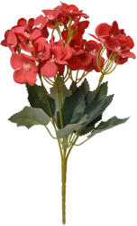 Clayre & Eef Buchet flori artificiale rosii verzi 16x12x30 cm (6PL0364R)