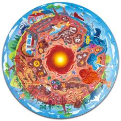 Hape Puzzle copii arheologie, cu lumini led (38 piese) (E1637A) - drool Puzzle