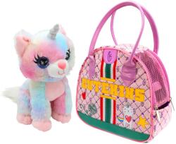 Funville Детска играчка Funville CuteKins - Коте еднорог в чанта, Rainbow (35045) - baby