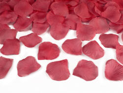 PartyDeco Tun de confetti cu petale de trandafiri, rosu inchis, 40cm (TUKP40-082)