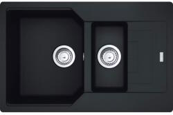 Franke Chiuveta bucatarie Franke Urban UBG 651-78, 780x500mm, fragranite Matte Black (114.0687.298) Chiuveta