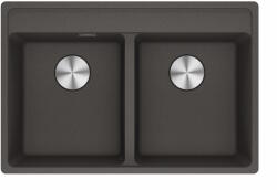 Franke Chiuveta bucatarie Franke Maris MRG 620-35-35 TL cu doua cuve, 760x510mm, fragranite, Slate Grey (114.0714.186) Chiuveta