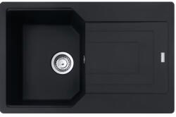 Franke Chiuveta bucatarie Franke Urban UBG 611-78, 780x500mm, fragranite Matte Black (114.0687.275) Chiuveta