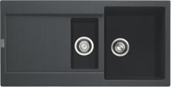Franke Chiuveta bucatarie Franke Maris MRG 651 reversibila, 970x500mm, tehnologie Sanitized, fragranite, Nero (114.0157.500) Chiuveta