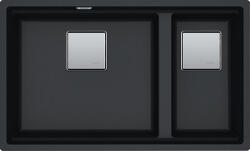 Franke Chiuveta bucatarie Franke Kubus 2 KNG 120, 760x460mm, fragranite, Nero (125.0529.871) Chiuveta