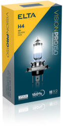 elta H4 12V 60/55W Vision PRO +150% BOX 2ks (1528)