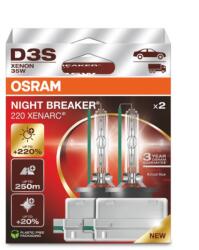 OSRAM Bec xenon Osram D3S XENARC NIGHT BREAKER LASER +220% BOX (1652)