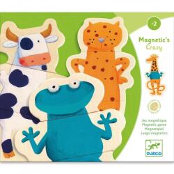 DJECO Joc cu magneti Animale amuzante, Djeco (DJ03111) - jocunivers Jucarii de constructii magnetice
