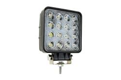 AMiO Proiector LED auto lucru 16x LED AWL05 EMC 108x108 48W FLAT 9-60V (2478)