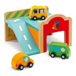 DJECO Mini garaj cu masinute, Djeco (DJ06387)