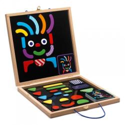 DJECO Joc cu magneti Geobonhomme, Djeco (DJ03136) Jucarii de constructii magnetice