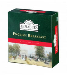 Ahmad Tea English Breakfast fekete tea filteres 100 x 2 g (gazdaságos kiszerelés) (1006002)