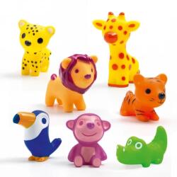 DJECO Animalute din silicon Troopo savana, Djeco (DJ09117) Figurina