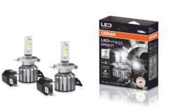 OSRAM 64193DWBRT-2HFB HL BRIGHT H4/H19 12V 15/15W LED 6000K 2buc/pachet (3268)