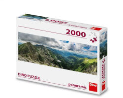 Dino Puzzle panoramic, Munti, 2000 piese - DINO TOYS (38464)