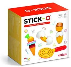 Clics Toys Joc cu magneti Stick-O, Primul set de gatit (clic-902001) Jucarii de constructii magnetice