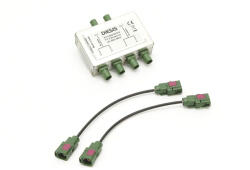 CALEARO CAL-7137969 Calearo Antena TV cuplator 4x intrare 2x ieșire (2917)
