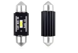 AMiO Becuri LED CANBUS 1 SMD UltraBright 1860 Festoon sufit 36mm White 12V/24V (2869)