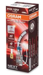 OSRAM H3 OSRAM Night Breaker Laser +150% 1ks (1665)