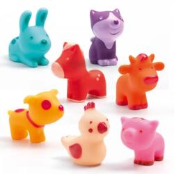 DJECO Animalute din silicon Troopo farm, Djeco (DJ09116) Figurina