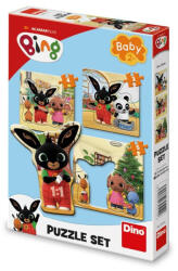 Dino Puzzle 3 in 1, Bing si prietenii - DINO TOYS (38385) Puzzle