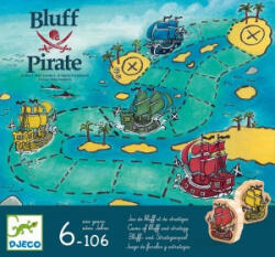 DJECO Joc de strategie Bluff pirat, Djeco (DJ08417) Joc de societate