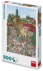 Dino Puzzle Tower Bridge, 500 piese - DINO TOYS (38457) Puzzle