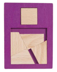 Fridolin Joc logic IQ puzzle din lemn Extra piesa-1, Fridolin (Fr_17101) - jocunivers