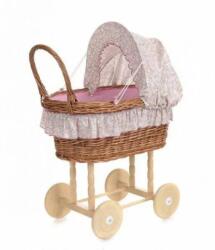 Egmont Toys Carucior pentru papusi, husa pastel cu flori, Egmont Toys (Egm_520064)