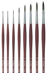 da Vinci College 8730 szintetikus, kerek ecset - 0