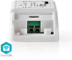 Nedis WIFIPS10WT - Wi-Fi intelligens kapcsoló elektromos áramkörhöz | 10 A (WIFIPS10WT)