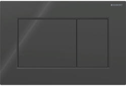 Geberit Sigma01 square nyomólap fényes fekete 2 mennyiséges (115.660. DW. 1) (115.660.DW.1)