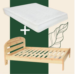  Anikó fenyő ágykeret 160 + kemény 160x200 matraccal