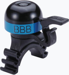 BBB Cycling MiniFit fekete / kék kerékpáros csengő