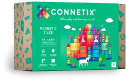 Connetix csempe - Mágneses építőkészlet Rainbow XL 102 db (13882605)