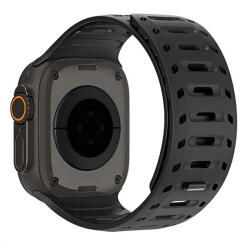 Dux ducis Apple Watch Series 5 44 mm DUX DUCIS CS Pótszíj Egyedi Méret, Mágneses, Fekete