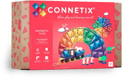 Connetix csempe - Mágneses építőkészlet Rainbow XXL 212 db (13882606)