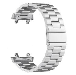 Gigapack Amazfit T-Rex 3 GIGAPACK Pótszíj Egyedi Méret, Pillangó Csat, Ezüst