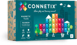 Connetix csempe - Mágneses építőkészlet téglalapok 18 db (13917104)