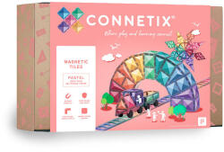 Connetix csempe - Mágneses építőkészlet Pastel XXL 202 db (13921707)