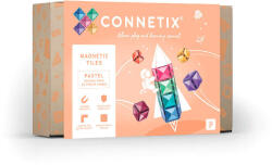 Connetix csempe - Mágneses építőkészlet pasztell négyzetek 40 db (13921708)