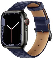 Hoco Apple Watch Series 10 42mm Hoco Wa18 Pótszíj Egyedi Méret, 3d Rombusz, Sötétkék