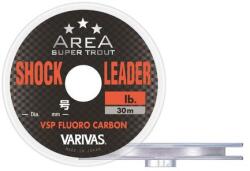 VARIVAS Super Trout Area VSP Fluorocarbon Shockleader 30m 0, 128mm 3lbs előkezsinór