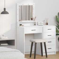vidaXL Тоалетка Бяло 50 x 41 x 135 см Инженерна дървесина (865091)
