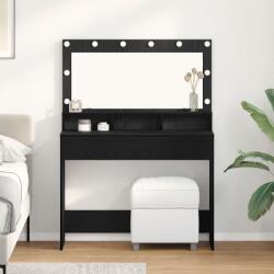 vidaXL Тоалетка Черния дъб 100 x 41 x 135 см Инженерна дървесина (865101)